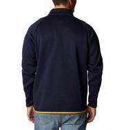 West Virginia Columbia Canyon Point Sweater 1/2 Zip